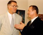 Painter Yuri Gorbachev - the nephew of President Mikhail Gorbachev