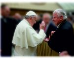 Pope Francis blessed the work of a member of the EUA