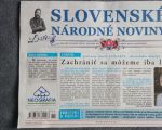 SVK, Slovenské národné noviny - Zachrániť sa možeme iba láskou, 2017